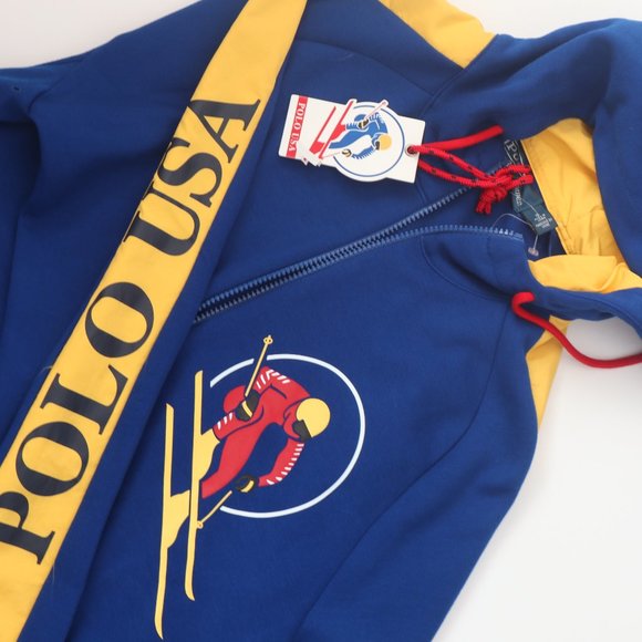 Ralph Lauren | Jackets & Coats | New Ralph Lauren Ski Cookie Logo Polo Usa Jacket | Poshmark